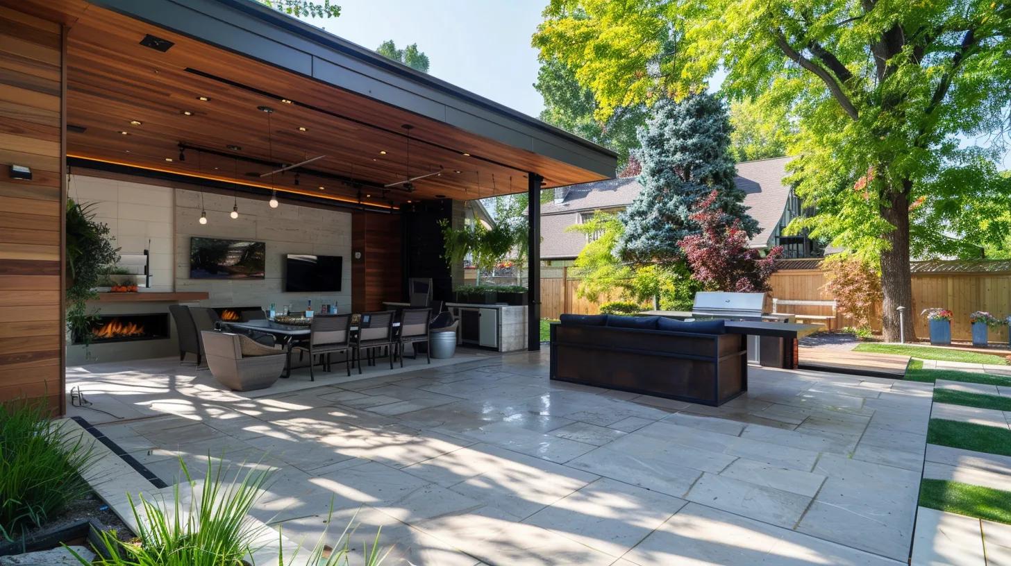 Modern Patio Design & Construction by Expert Patio Builder