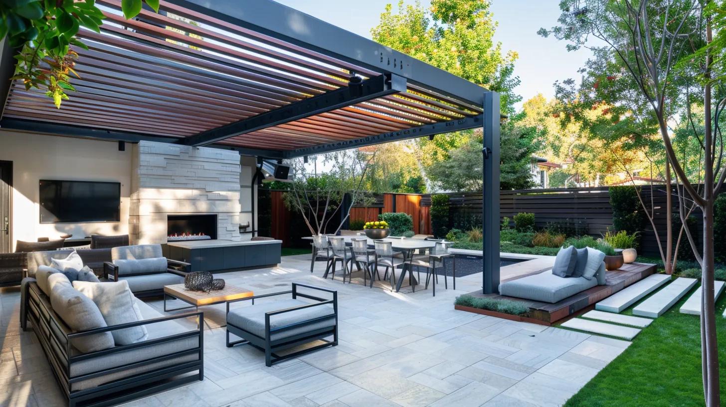 Modern Patio Design & Construction by Expert Patio Builder